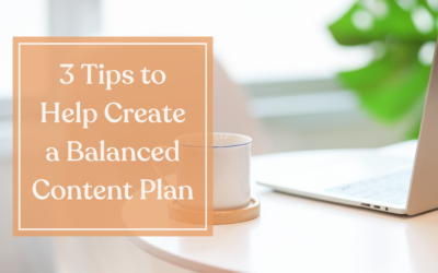 3 Key Components of a Balanced Content Marketing Plan